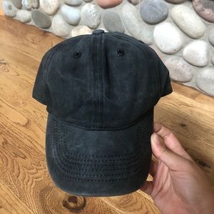 Black dad baseball hat adjustable strap